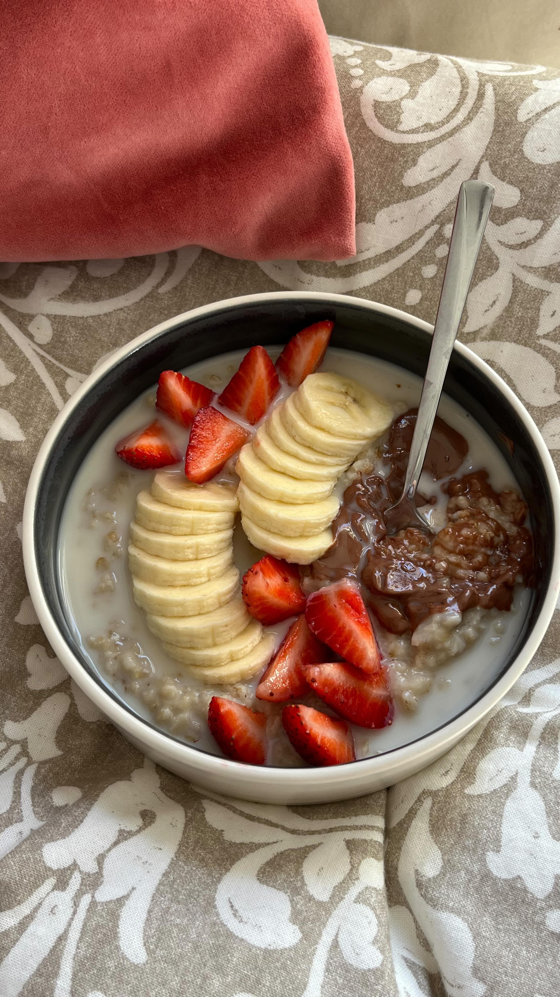 almond butter oats