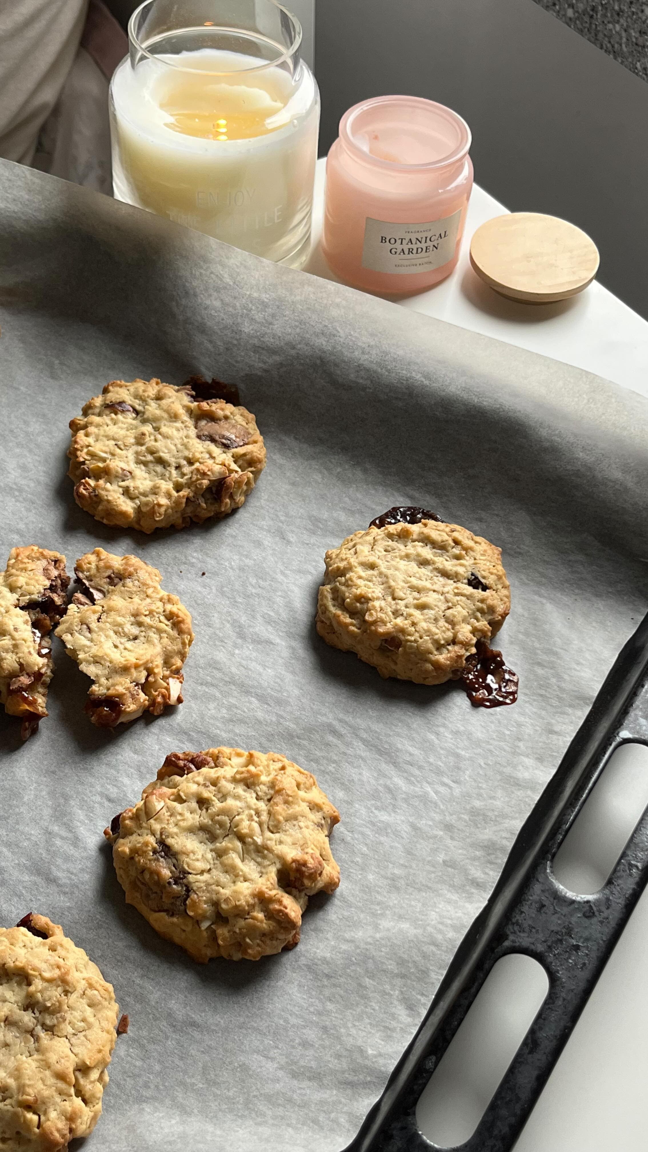 chunky & chewy oatmeal cookies