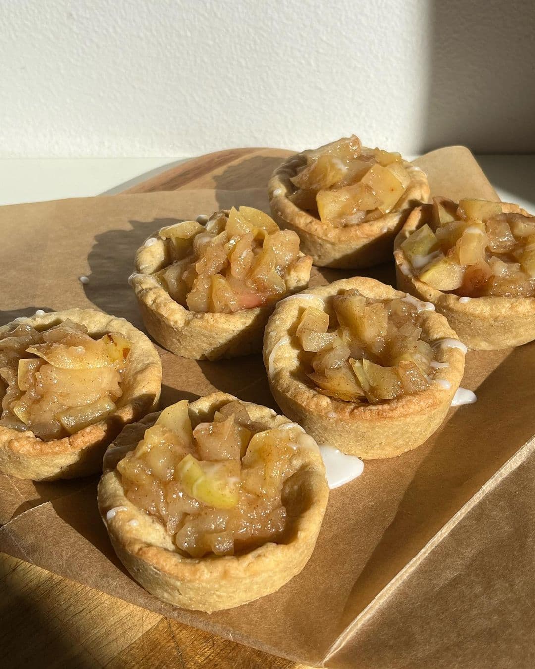 mini apple pie