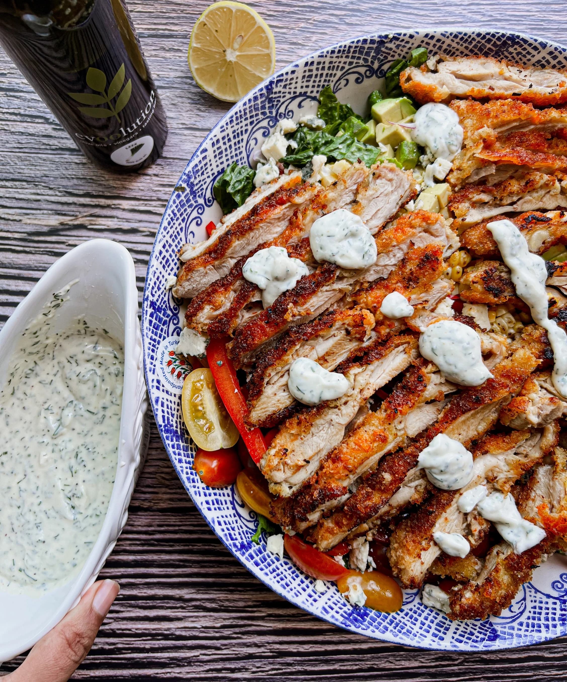 Crispy Sweet and Tangy Chicken Salad