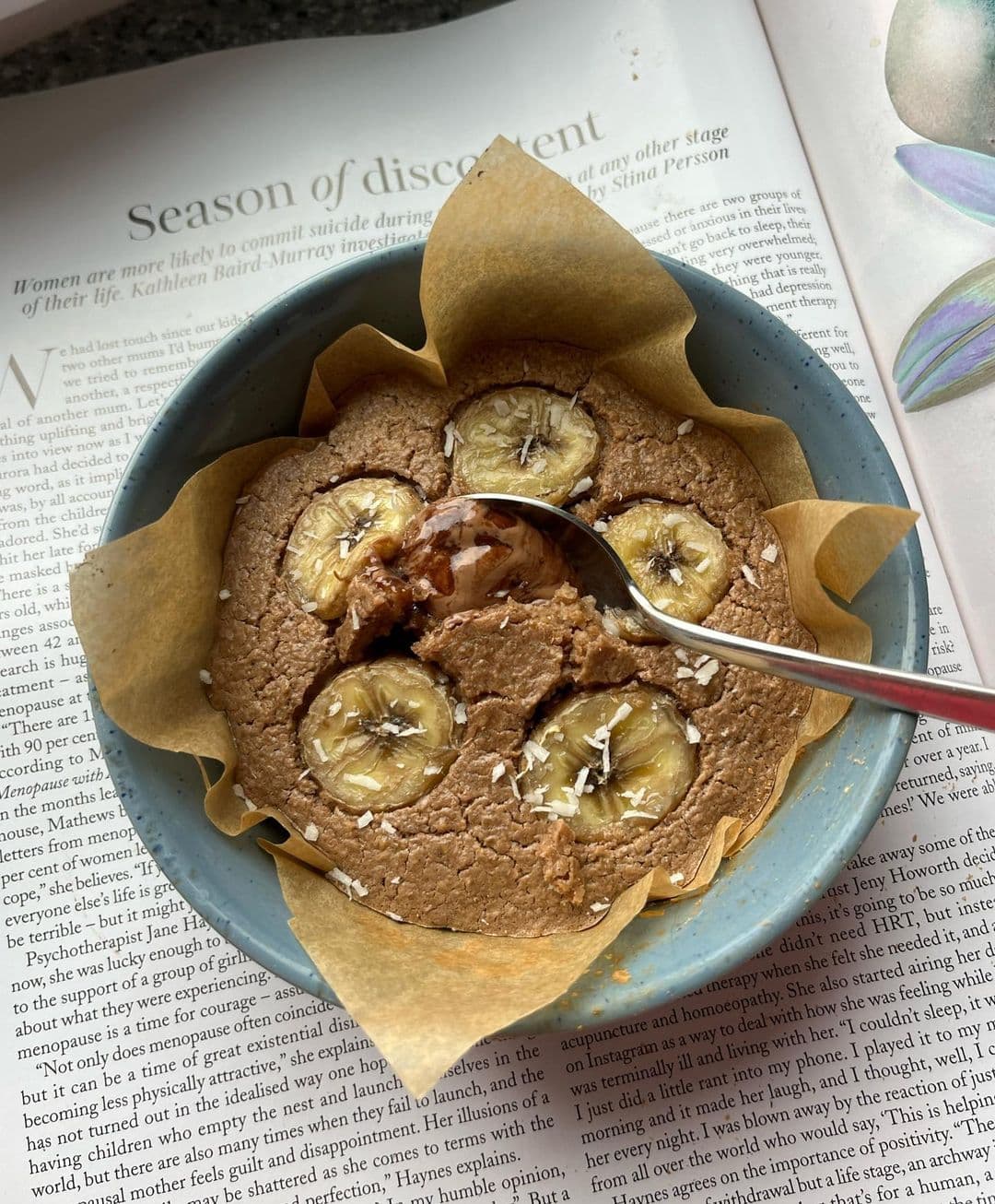 banana bread oats