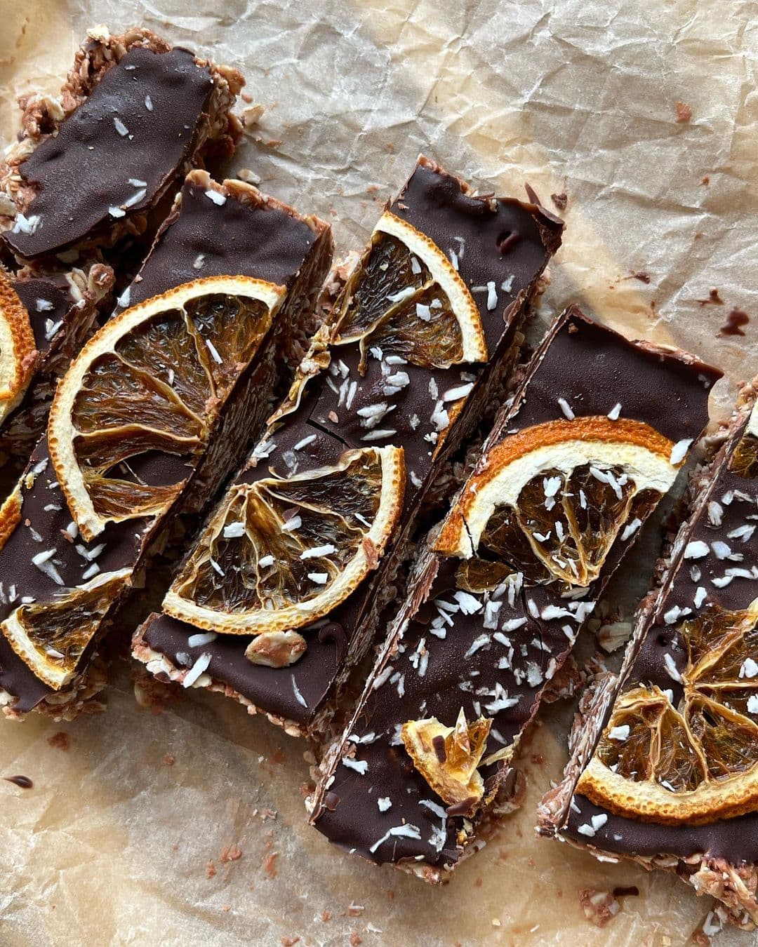 chocolate orange protein bars