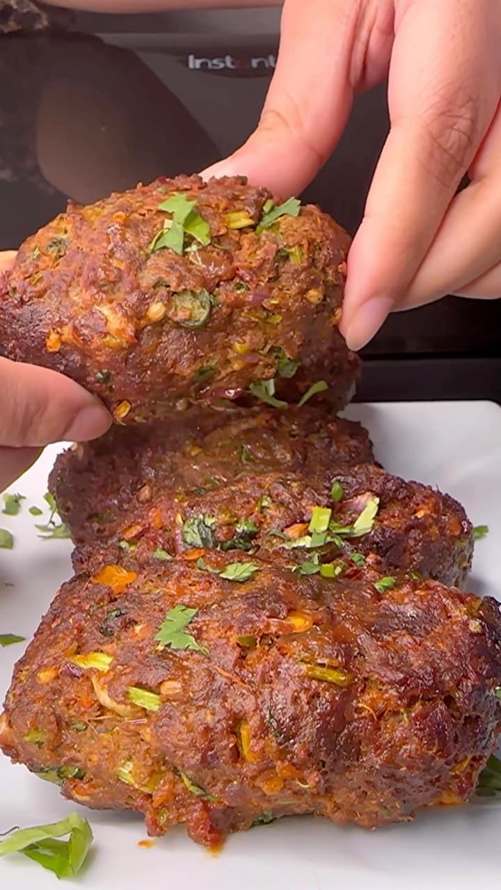 Spicy Beef Air Fried Kebab