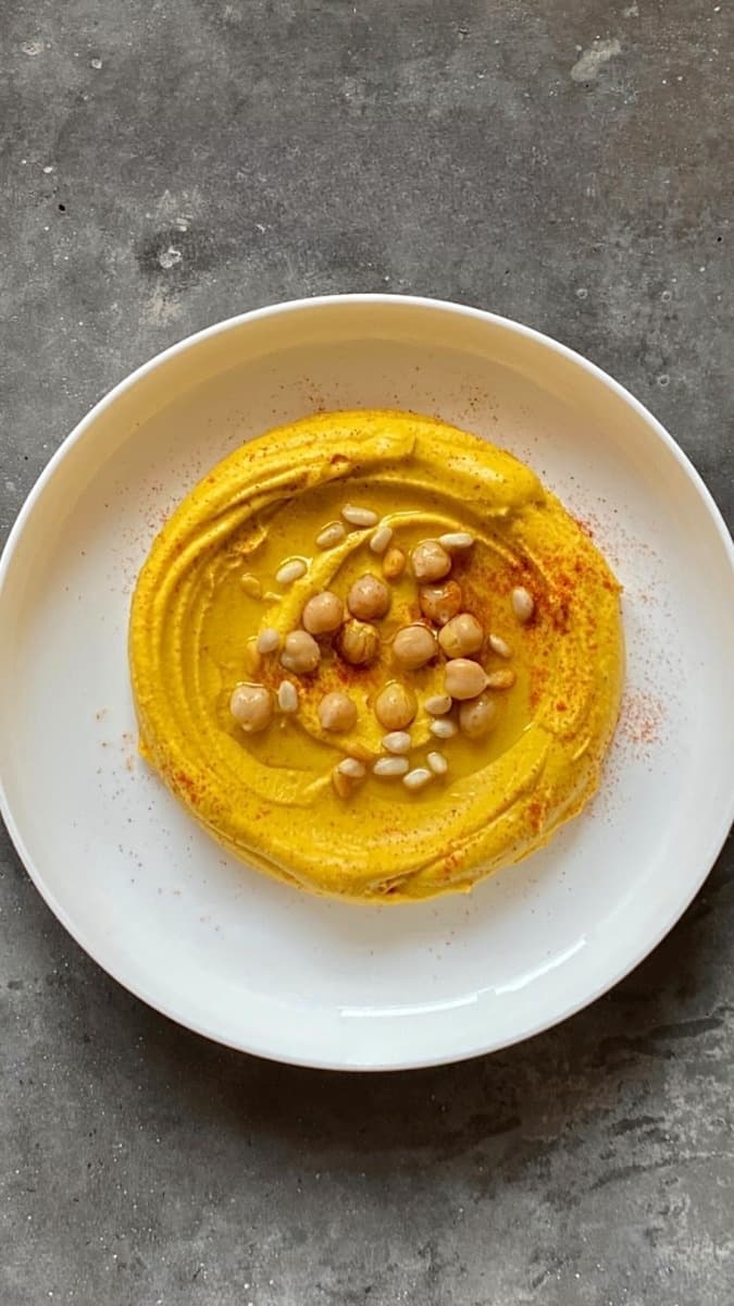 ROASTED CARROT HUMMUS