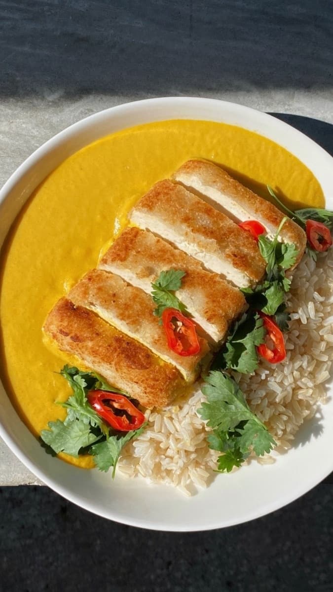 TOFU KATSU CURRY